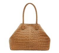 Liebeskind Berlin Croco Chelsea, Shopper Medium Mujer, Golden Amber