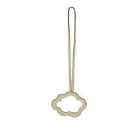 LIEBESKIND BERLIN Cuero accesorios de la bolsa Cloud Mirror Mirror Pendant Biscotti amarillo claro