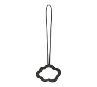 LIEBESKIND BERLIN Cuero accesorios de la bolsa Cloud Mirror Mirror Pendant Deep Soil marrón oscuro