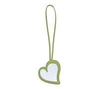 LIEBESKIND BERLIN Cuero accesorios de la bolsa Heart Mirror Pendant Fresh Green verde