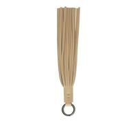 LIEBESKIND BERLIN Cuero accesorios de la bolsa Tassel Keyring Biscotti crema