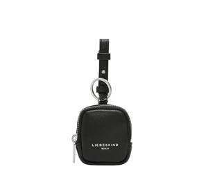 LIEBESKIND BERLIN Cuero bolsa de utensilios Andrea Keyring Pouch Black negro