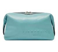 LIEBESKIND BERLIN Cuero bolsa de utensilios Elvira Lamb SF Verna Pouchette Beauty Petrol Blue azul claro