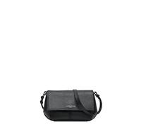 LIEBESKIND BERLIN Cuero bolso bandolera bolso de mano Lilly Heavy Pebble Crossbody Black negro