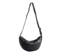 LIEBESKIND BERLIN Cuero bolso bandolera Moon Hobo Black negro