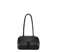 LIEBESKIND BERLIN Cuero bolso de bandolera Jil Satchel Black negro