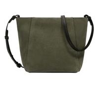 LIEBESKIND BERLIN Cuero bolso de hombro bolso bandolera Chudy Suede Hobo Bag Cypress Green verde oscuro