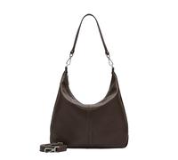 LIEBESKIND BERLIN Cuero bolso de hombro bolso bandolera Paris Hobo Roasted Coconut marrón oscuro