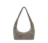 LIEBESKIND BERLIN Cuero bolso de hombro Bos Taurus Hobo Bag Neutral Grey marrón topo