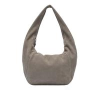 LIEBESKIND BERLIN Cuero bolso de hombro Farrah Hydro Suede Hobo Bag Neutral Gray marrón claro