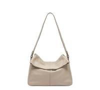 LIEBESKIND BERLIN Cuero bolso de hombro Fiona Hobo Bag Stone beige