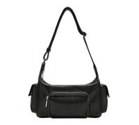 LIEBESKIND BERLIN Cuero bolso de hombro Lila Sheep Natural Crossbody Black negro