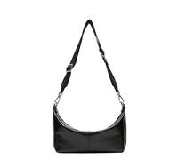 LIEBESKIND BERLIN Cuero bolso de hombro Paris 4 Paper Touch Crinkle Hobo Black negro