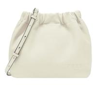 LIEBESKIND BERLIN Cuero bolso de hombro Ruffle Sheep Natural Cloud Hobo Bag Milk crema