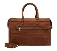 LIEBESKIND BERLIN Cuero bolso shopper bolso bandolera Delia Satchel Brown marrón