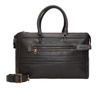 LIEBESKIND BERLIN Cuero bolso shopper bolso bandolera Delia Satchel Deep Soil marrón oscuro