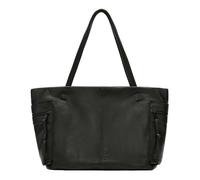LIEBESKIND BERLIN Cuero bolso shopper bolso de hombro Hera Sheep Natural Shopper Black negro