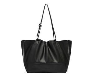 LIEBESKIND BERLIN Cuero bolso shopper LOU 2 3D Leather Shopper Black negro