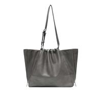 LIEBESKIND BERLIN Cuero bolso shopper LOU 2 3D Leather Shopper Iron marrón topo