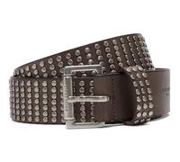 LIEBESKIND BERLIN Cuero cinturón Leather Belt W85 Stone marrón oscuro