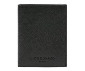 LIEBESKIND Berlin Cuero Estuche de Tarjetas Hilla Small Pebble Arcie Card Etui Black Negro
