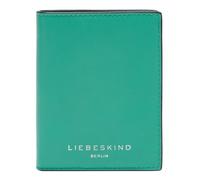 LIEBESKIND Berlin Cuero Estuche de Tarjetas Kodiaq Sheep Hilla Arcie Card Etui Jade Verde