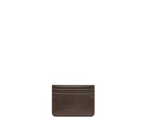 LIEBESKIND Berlin Cuero Estuche de Tarjetas Liam Wallet Roasted Coconut marrón Oscuro