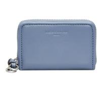 LIEBESKIND Berlin Cuero Estuche de Tarjetas Mino Wallet Flower Blue Azul Claro