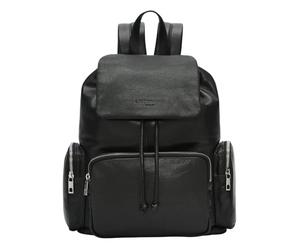 LIEBESKIND BERLIN Cuero mochila de ocio Maia Sheep Natural Backpack Black negro
