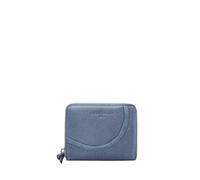 LIEBESKIND Berlin Cuero Monedero Conny Wallet Flower Blue Gris Azulado