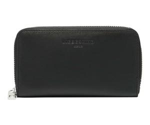 LIEBESKIND Berlin Cuero Monedero Lila Sheep Natural Frieda Wallet Black Negro