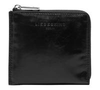 LIEBESKIND Berlin Cuero Monedero Paris 4 Paper Touch Crinkle Nino Wallet Black Negro