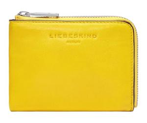 LIEBESKIND Berlin Cuero Monedero Paris Sheep Natural Nino Wallet Lemon Mostaza