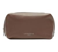 LIEBESKIND Berlin Cuero Neceser Bolsa de Maquillaje Pouch Cosmetic Bag Russet marrón