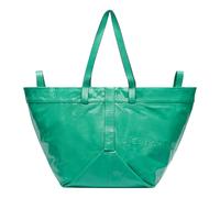 Liebeskind Shopper L-Elvira PT Crinkle Mujeres, Verde Jade