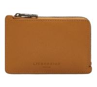 LIEBESKIND Berlin Estuche de Tarjetas Seasonal Noos Reps Small Pebble Card Case Honey Suede Amarillo Oscuro