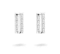 Liebeskind Berlin LJ-1463-E-22 - Pendientes de plata, 2,2 cm, Acero inoxidable, Circonia cúbica