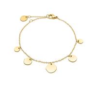 Liebeskind Berlin LJ-1659-B-21 - Pulsera de acero inoxidable en oro IP, 21 cm, Acero inoxidable, No es una piedra preciosa