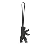 LIEBESKIND BERLIN llavero Puffy Bear Pendant Black negro