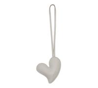 LIEBESKIND BERLIN llavero Puffy Heart Pendant Milk beige