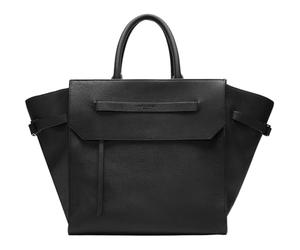 LIEBESKIND BERLIN Lora Small Pebble Satchel Bag L Black