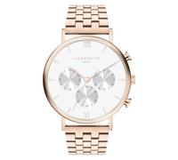 LIEBESKIND Berlin LT-0469-MC IP - Reloj de Pulsera analógico para Mujer (Cuarzo, Correa de Acero Inoxidable), Color Oro Rosa, IP Oro Rosa