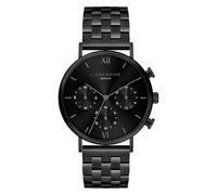 LIEBESKIND Berlin LT-0470-MC IP - Reloj de Pulsera analógico para Mujer con Correa de Acero Inoxidable, Color Negro, IP Black