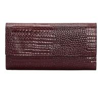 Liebeskind Berlin METalia-MerylL, Accesorio de Viaje-Billetera para Mujer, Merlot, 17.5x9.5x1.7 cm