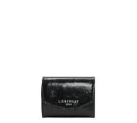 LIEBESKIND Berlin Monedero Alessa 3 Paper Louisa Touch Crinkle Black Negro