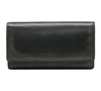 LIEBESKIND Berlin Monedero Lou Vintage Leather Slam Purse Black Negro