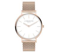 Liebeskind Berlin Mujer Reloj de Pulsera LT-0511-MQ Acero Inoxidable in IP Oro Rosa,Blanco Am Edelstahlband