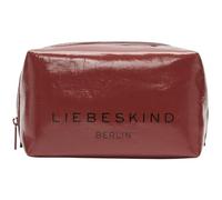 LIEBESKIND Berlin Neceser Bolsa de Maquillaje Pouch Cosmetic Bag Red Rojo