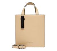 Liebeskind Berlin Paper Bag Tote S - Bolso cruzado de piel para mujer con correa ajustable para el hombro, amplios compartimentos con cremallera, beige, Sandy, Muerto