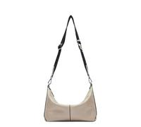 Liebeskind Berlin Paris S I Hobo Bag - Bolso bandolera para mujer de piel con bandolera y bandolera, 01 Stone, talla única